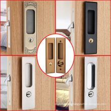 Balcony Sliding Door Lock Invisible Simple Wooden Door Double-Sided Lock GO-SY3